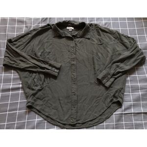 Ethereal by Aerie Olive button down